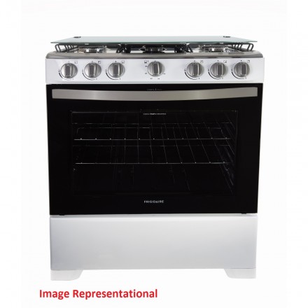 Frigidaire 30 inch 6-Burner Stainless Steel Gas Stove       