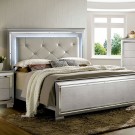 Bellanova Silver Queen Bed Frame                            