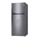 LG 19 cu ft Silver Inverter Refrigerator with Dispenser                           