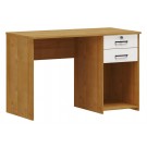 Argos 2-Drawer Oak/White Desk with Storage                                        
