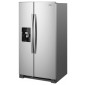 Whirlpool 25 cu ft SXS Refrigerator with Dispenser          