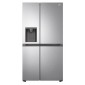 LG 24 cu ft SXS Silver Door-in-Door Refrigerator            