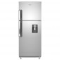 Whirlpool 9 cu ft Silver Refrigerator with Dispenser        