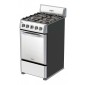 Whirlpool 20 inch 4-Burner Stainless Steel Stove            